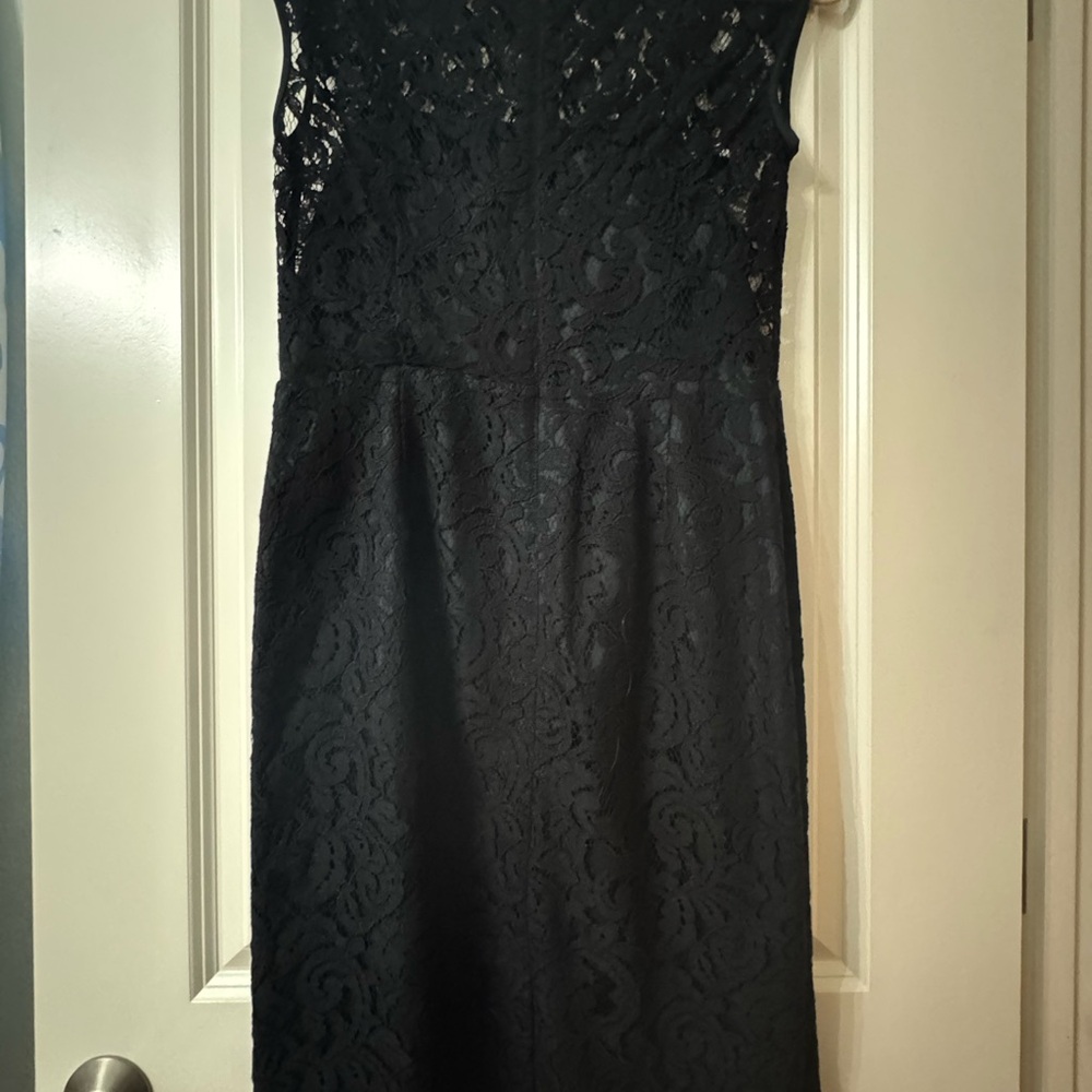BR Monogram 10p Black Lace Dress